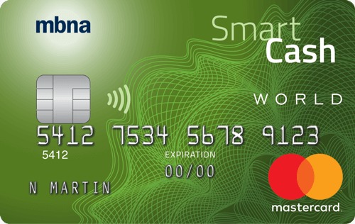 MBNA Smart Cash Platinum Plus Credit Card